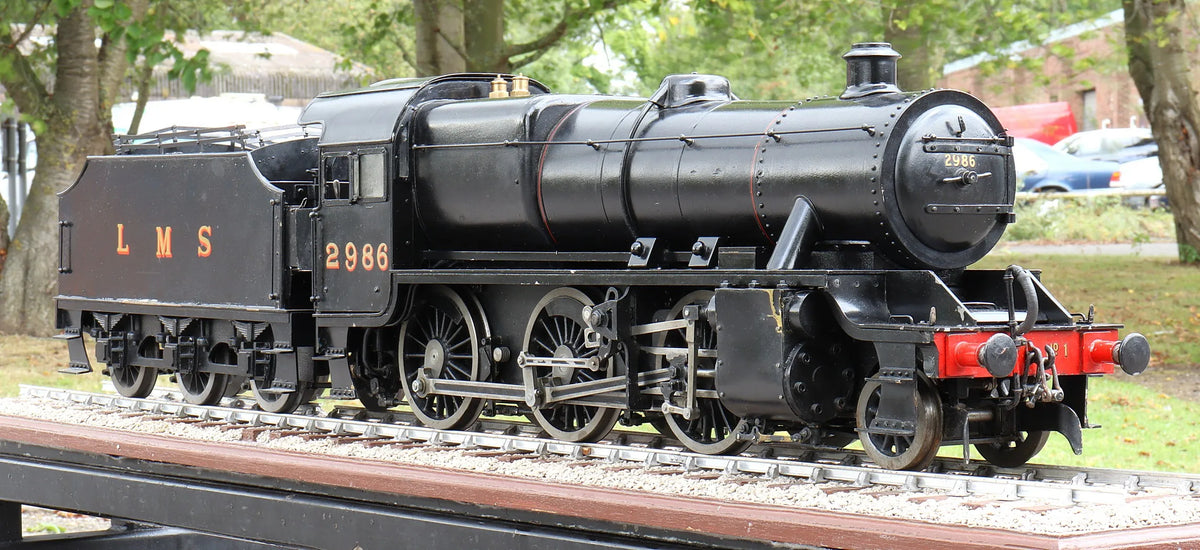 3 1/2 inch gauge LMS Mogul 2-6-0