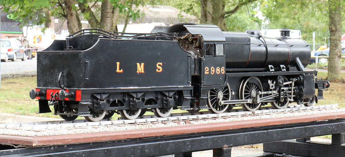 3 1/2 inch gauge LMS Mogul 2-6-0