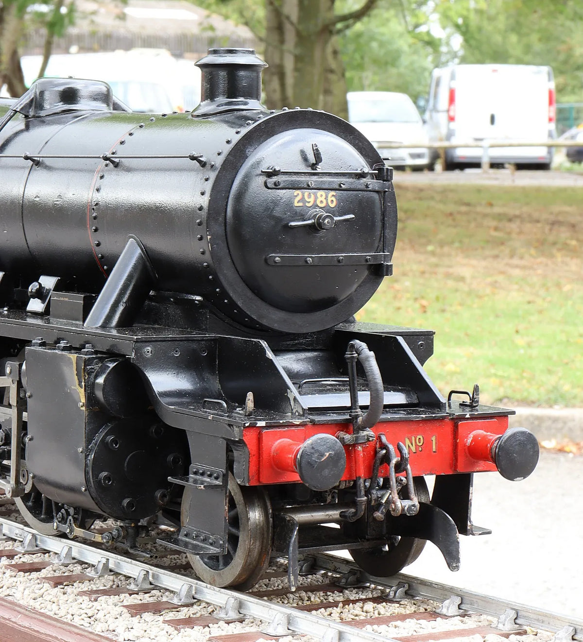 3 1/2 inch gauge LMS Mogul 2-6-0