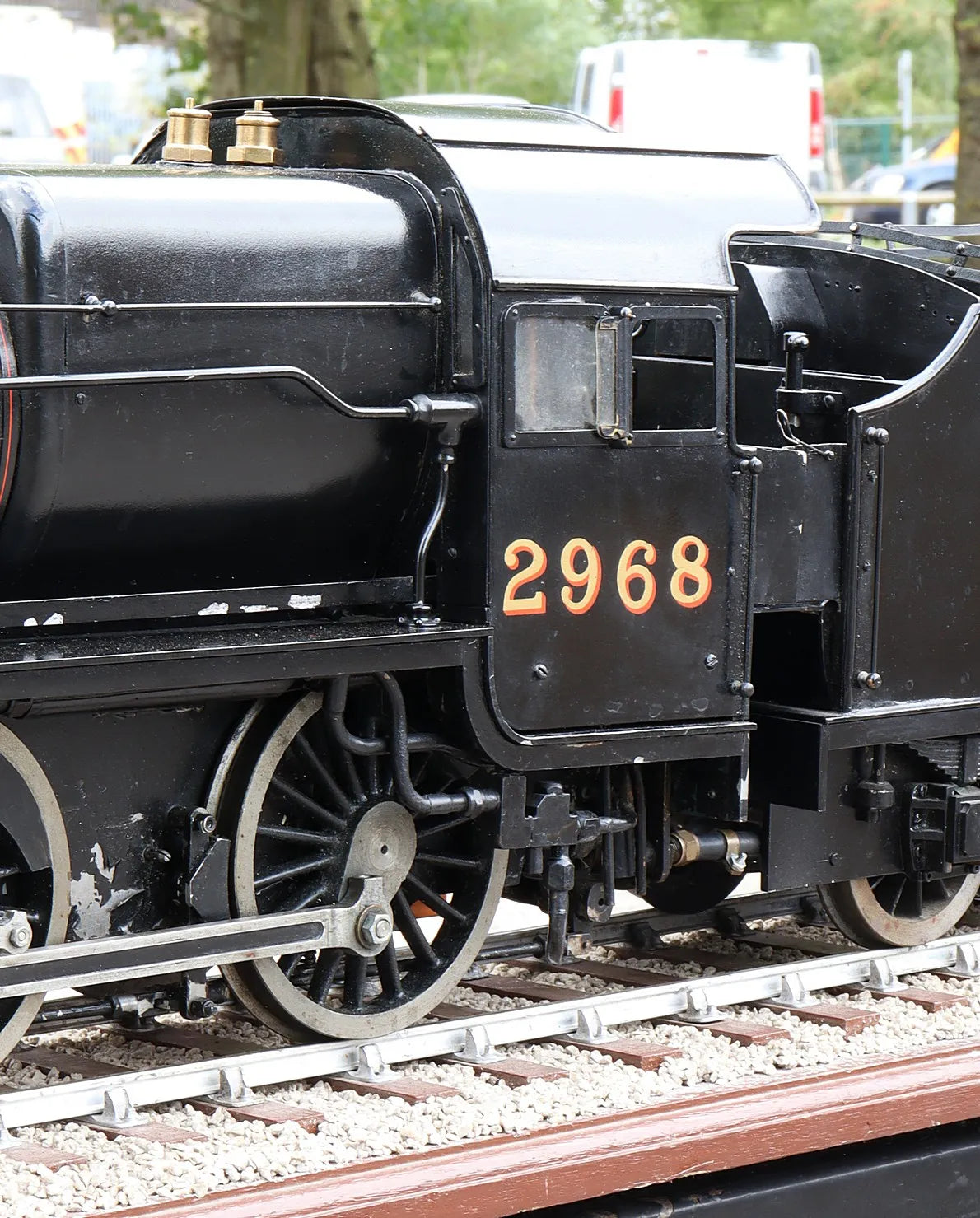 3 1/2 inch gauge LMS Mogul 2-6-0
