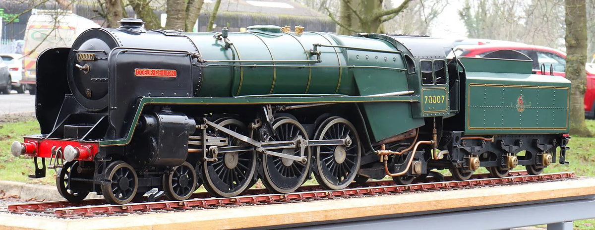 3 1/2 inch gauge BR "Britannia" Class 4-6-2 "Coeur-de-Lion"
