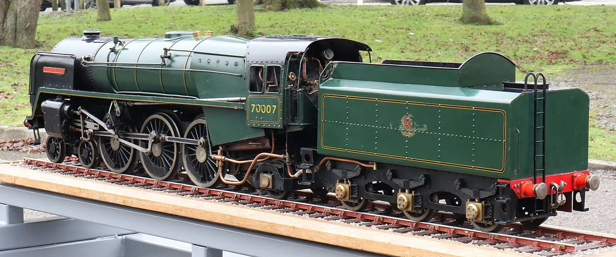 3 1/2 inch gauge BR "Britannia" Class 4-6-2 "Coeur-de-Lion"