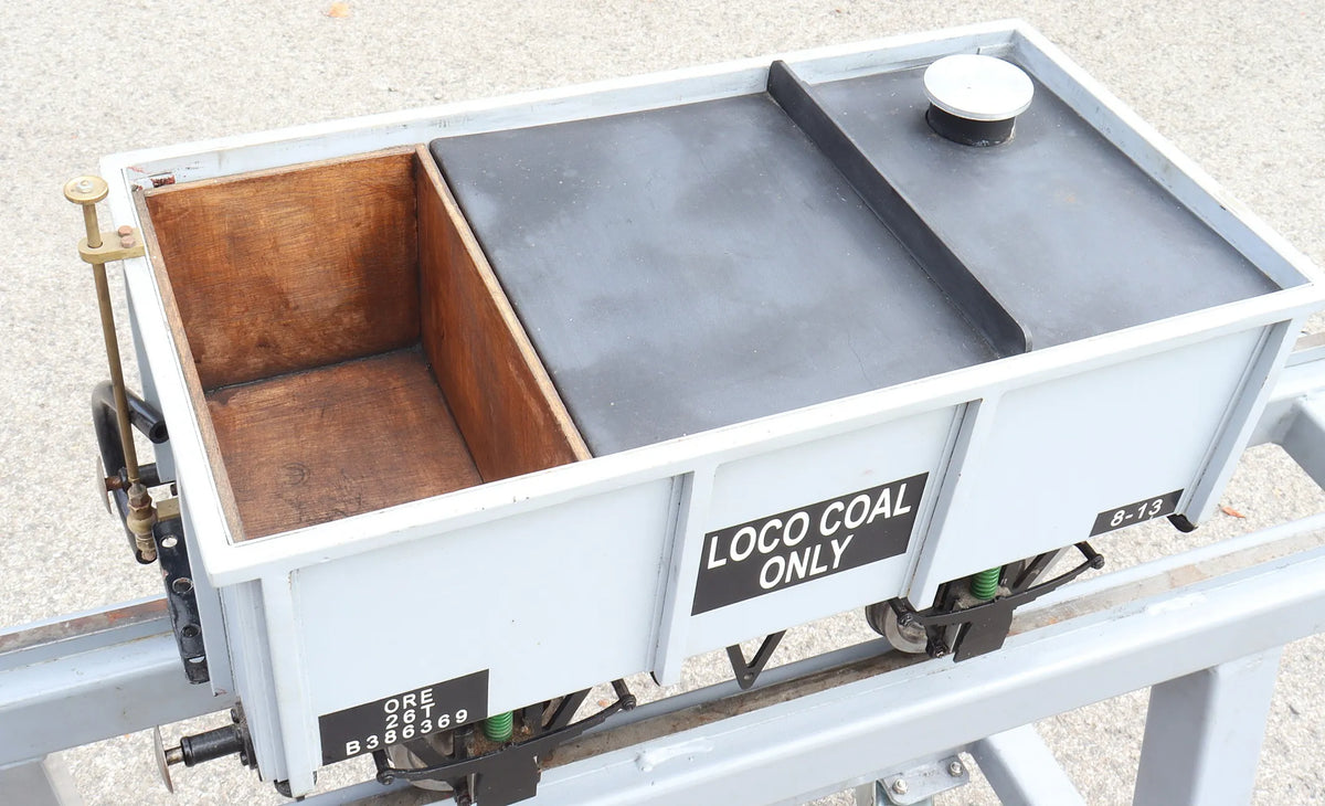 5 inch gauge 16T tippler wagon