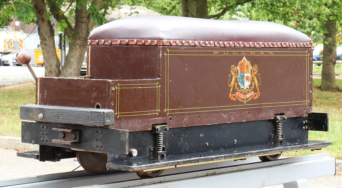 7 1/4 inch gauge braked driving truck