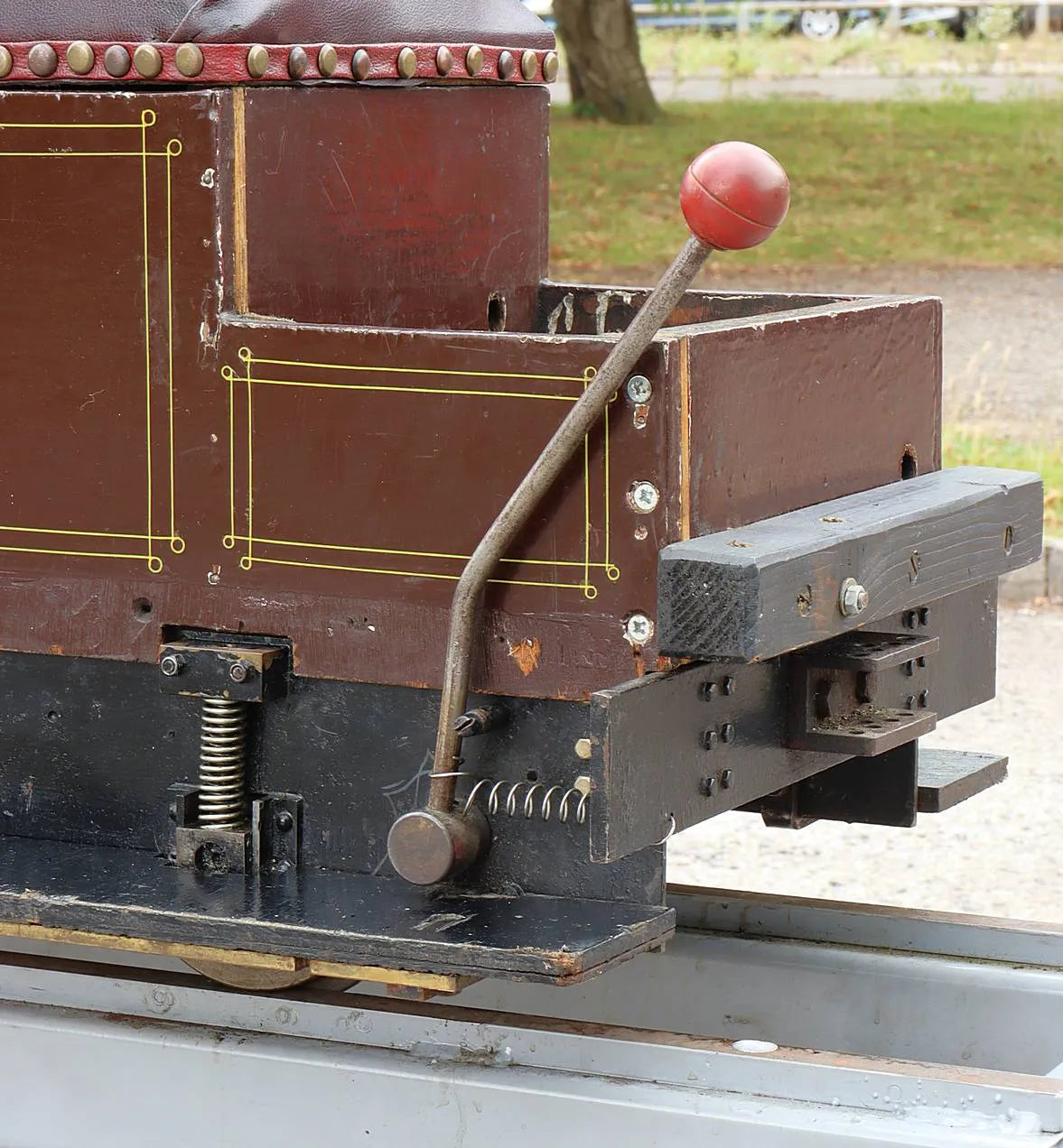 7 1/4 inch gauge braked driving truck