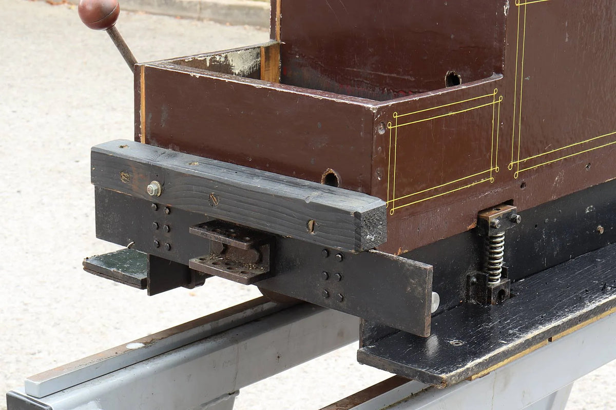 7 1/4 inch gauge braked driving truck