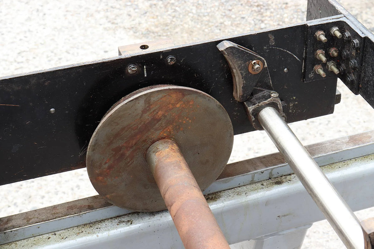 7 1/4 inch gauge braked driving truck
