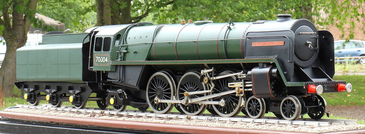 3 1/2 inch gauge BR Standard Class 7 No.70004 "William Shakespeare"