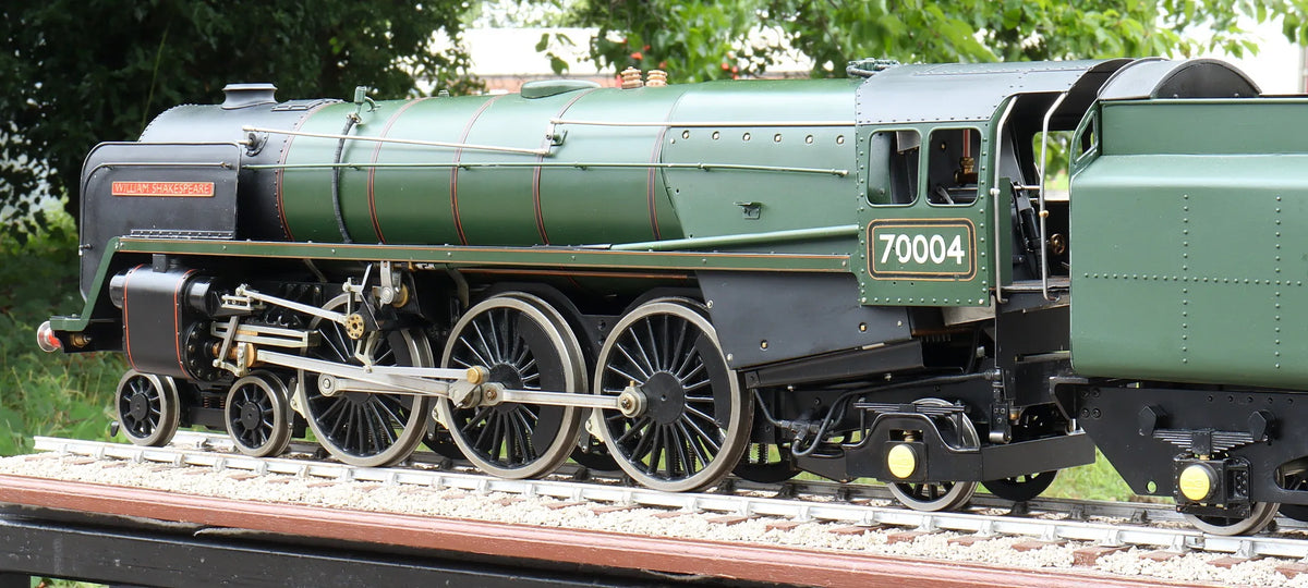3 1/2 inch gauge BR Standard Class 7 No.70004 "William Shakespeare"