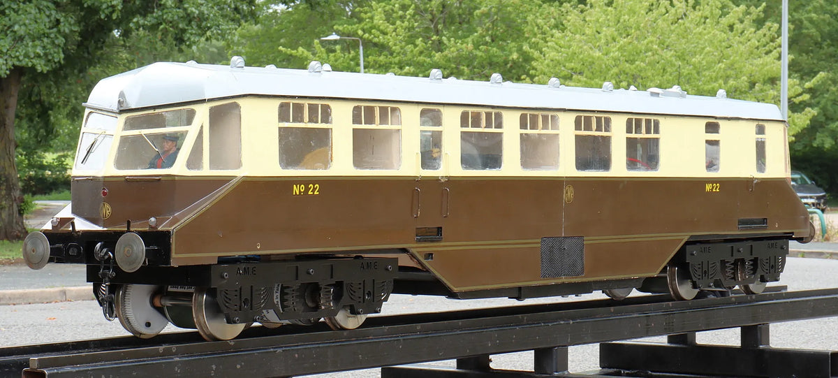 5 inch gauge GWR Railcar