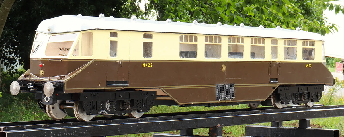 5 inch gauge GWR Railcar