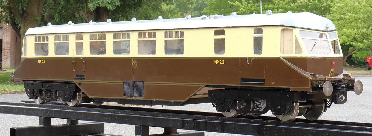5 inch gauge GWR Railcar