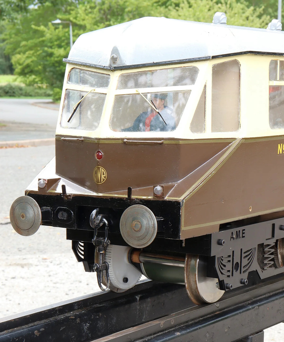 5 inch gauge GWR Railcar