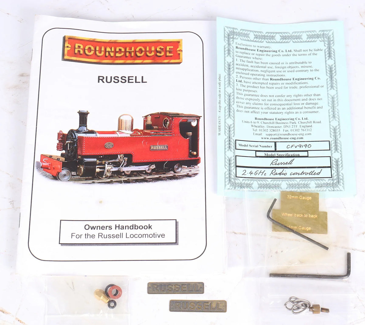 32/45mm narrow gauge Roundhouse "Russell"