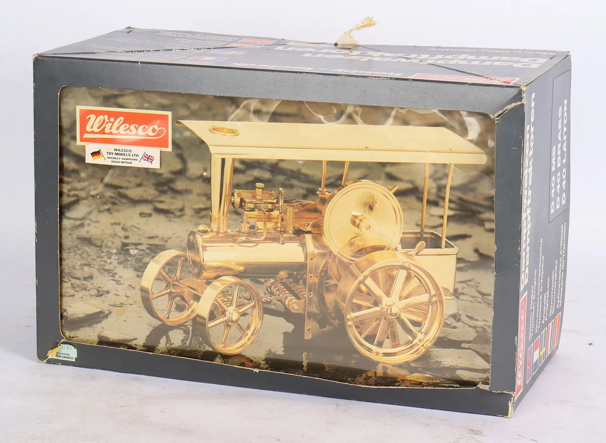Wilesco D40MS traction engine