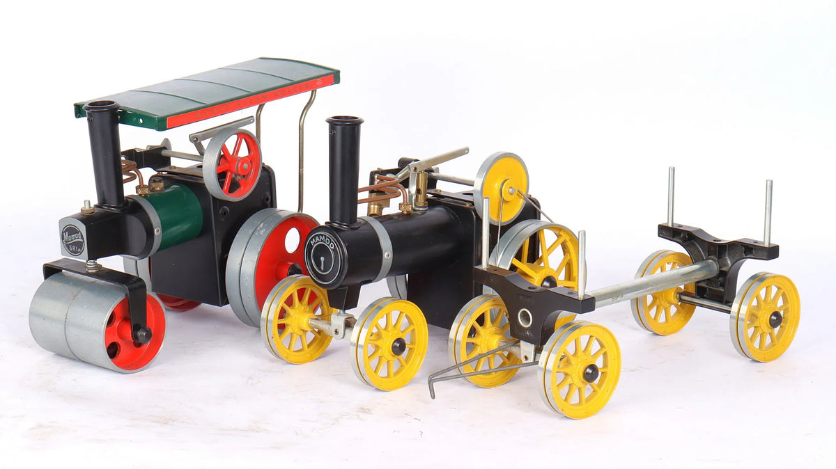 Mamod steam tractor & roller for restoration