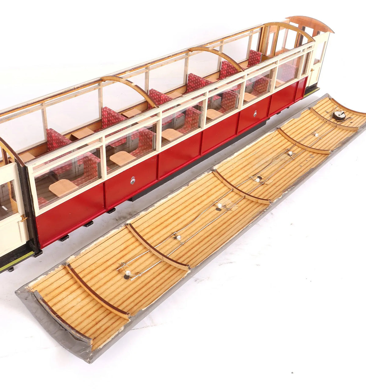 Set of five 32mm narrow gauge WHR&FR coaches