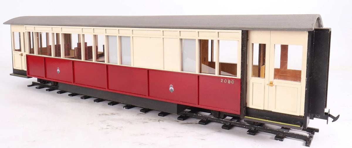 Set of five 32mm narrow gauge WHR&FR coaches