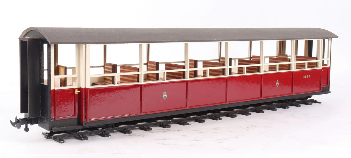 Set of five 32mm narrow gauge WHR&FR coaches
