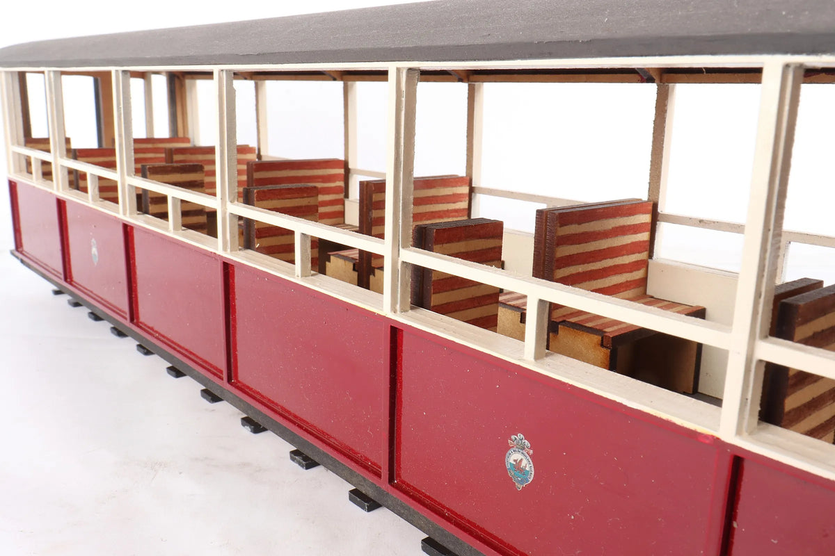 Set of five 32mm narrow gauge WHR&FR coaches