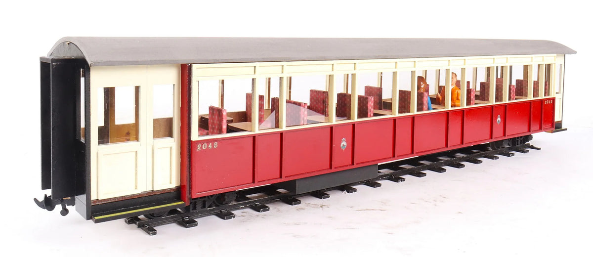 Set of five 32mm narrow gauge WHR&FR coaches