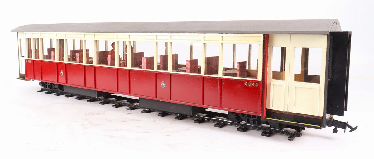 Set of five 32mm narrow gauge WHR&FR coaches