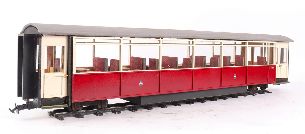 Set of five 32mm narrow gauge WHR&FR coaches