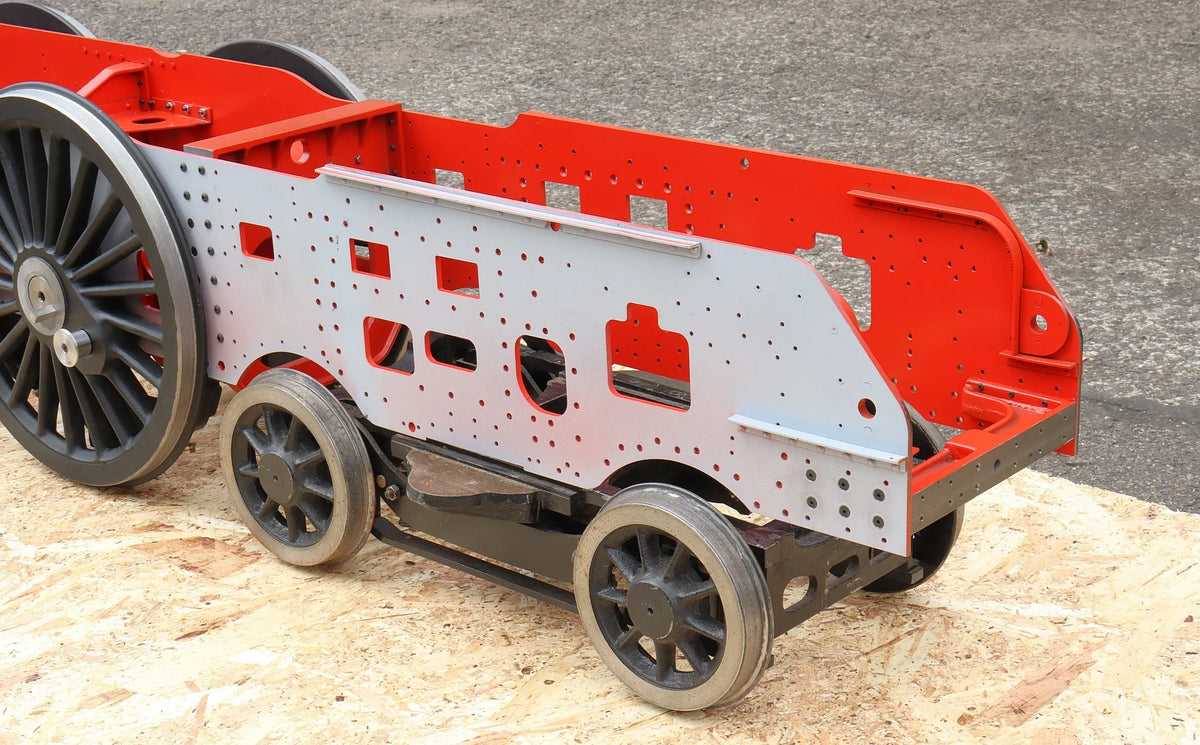 7 1/4 inch gauge LMS Duchess with commercial boiler
