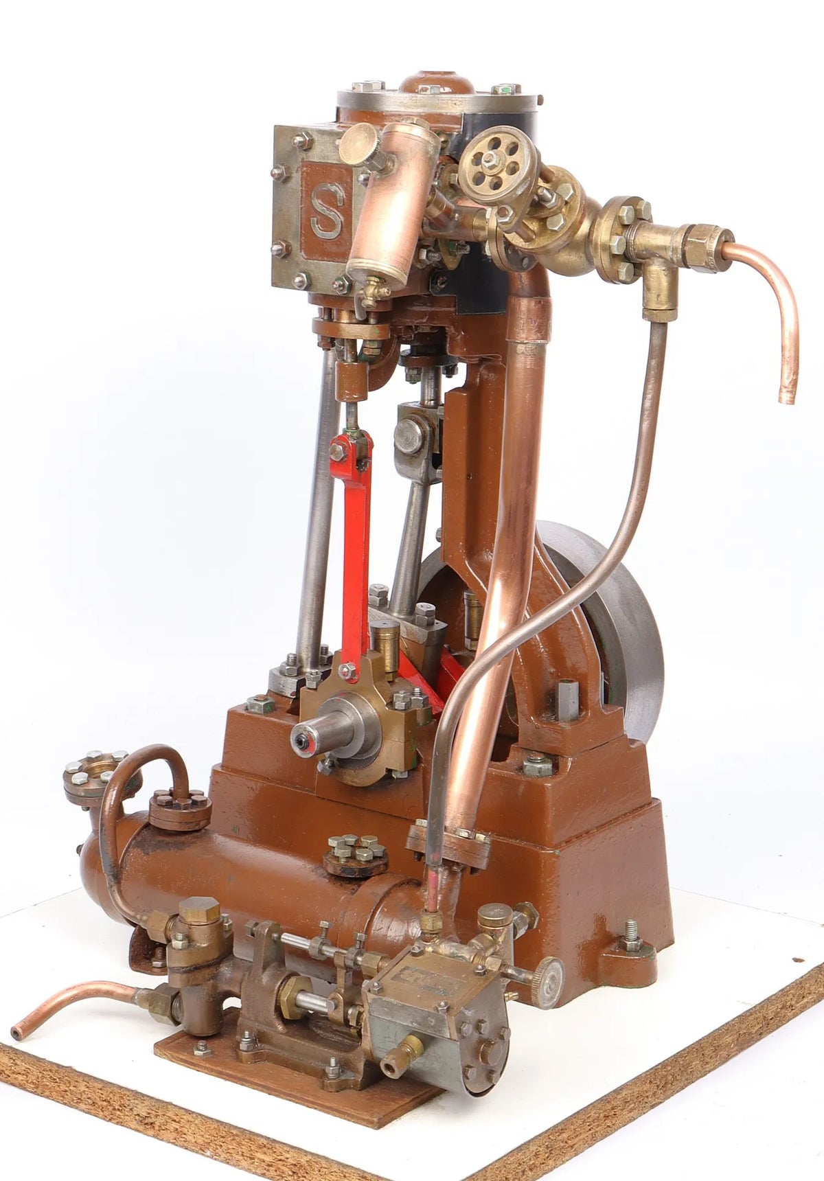 Stuart No.1 with steam pump