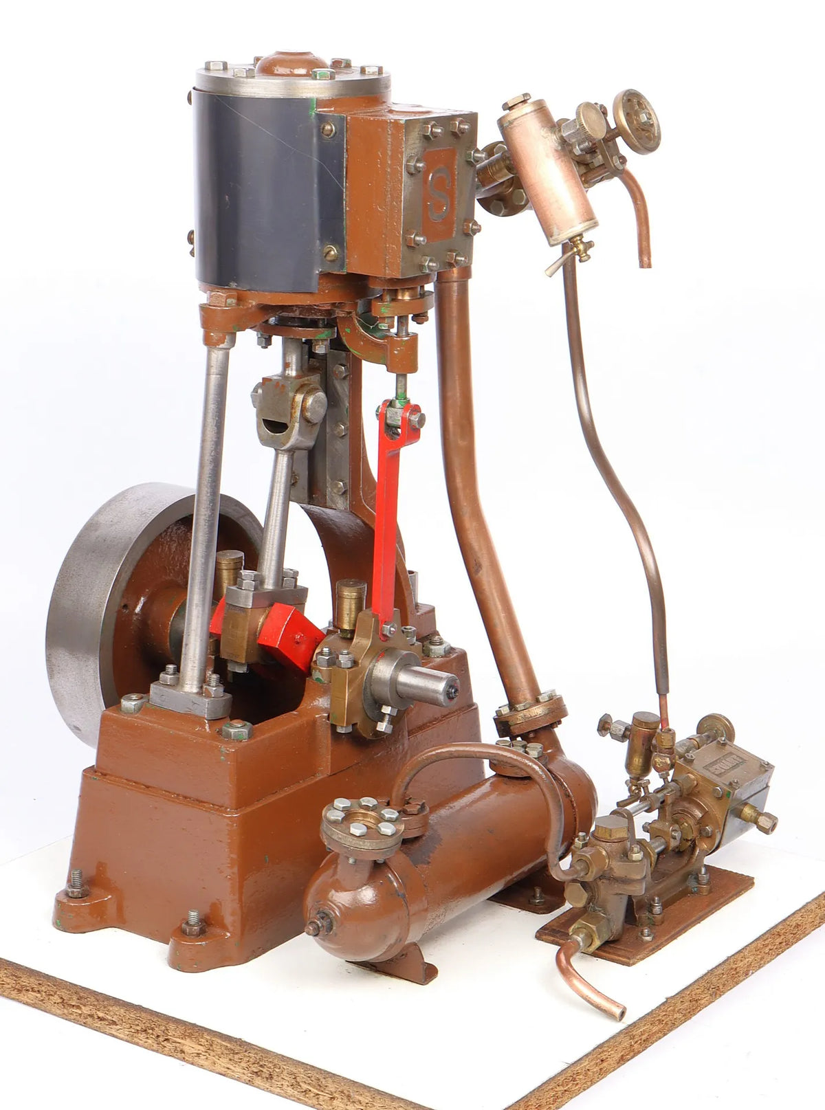 Stuart No.1 with steam pump
