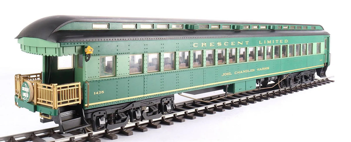 Rake of three Aristocraft Santa Fe heavyweight coaches