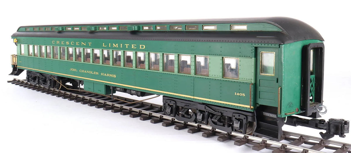 Rake of three Aristocraft Santa Fe heavyweight coaches
