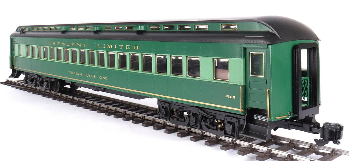 Rake of three Aristocraft Santa Fe heavyweight coaches