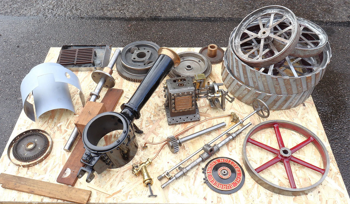 3 inch scale Burrell agricultural engine