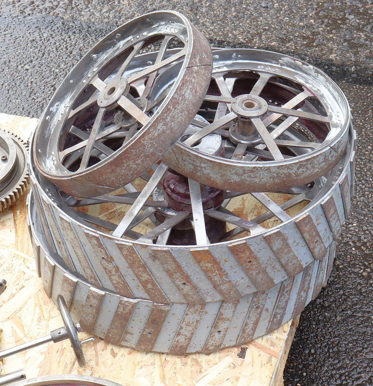 3 inch scale Burrell agricultural engine
