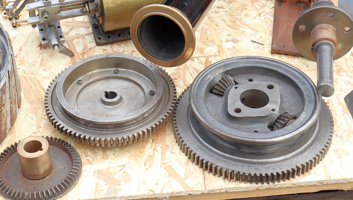 3 inch scale Burrell agricultural engine