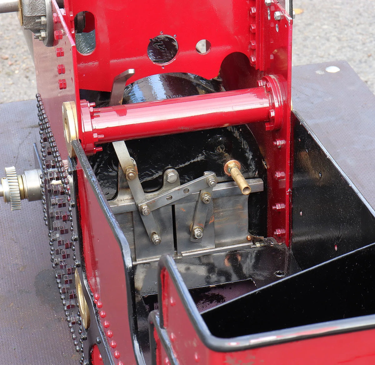 3 inch scale Burrell agricultural engine