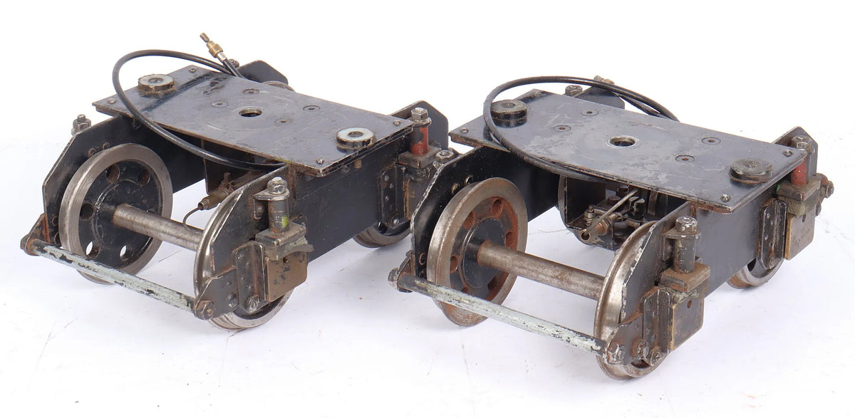 5 inch gauge braked bogies