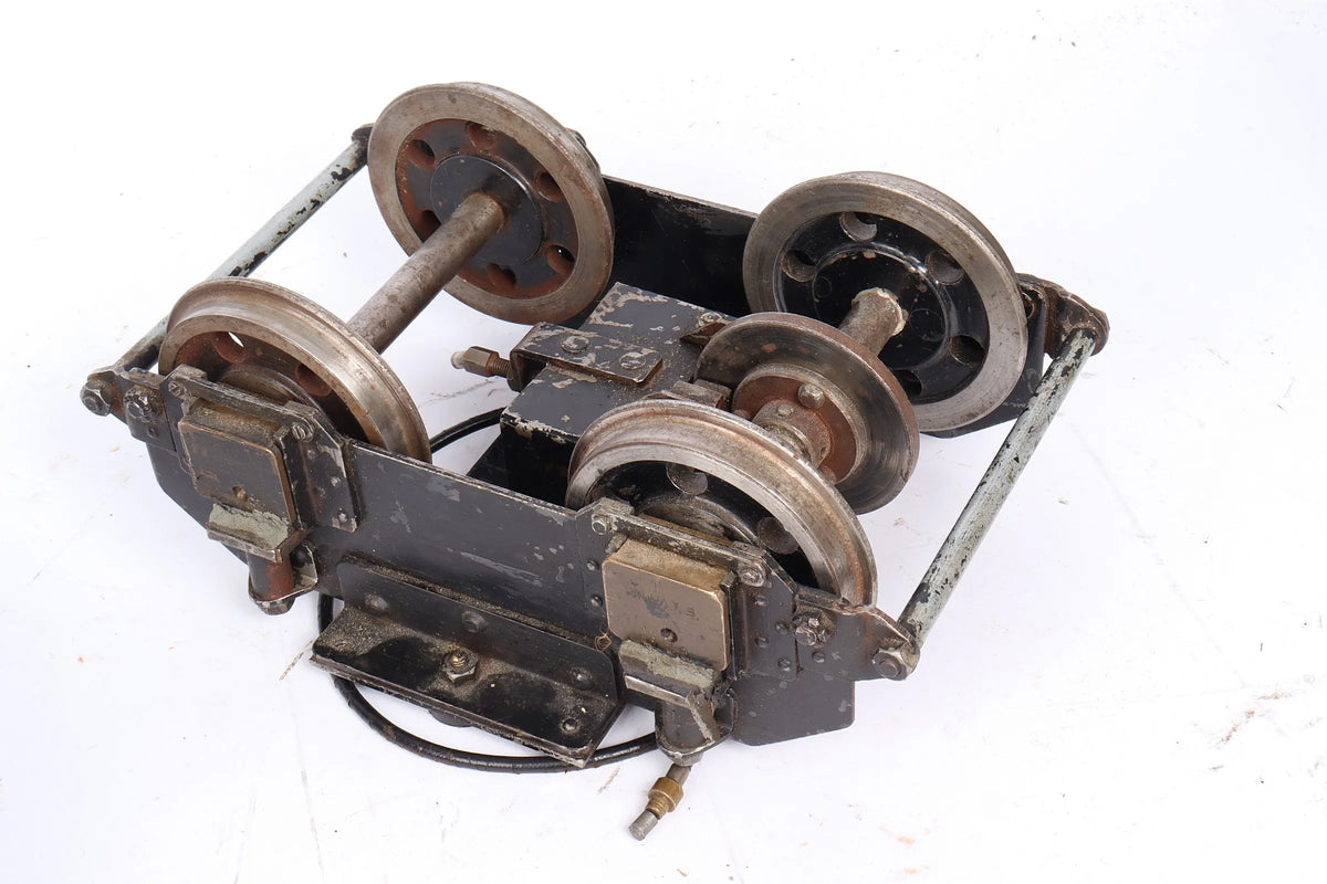 5 inch gauge braked bogies