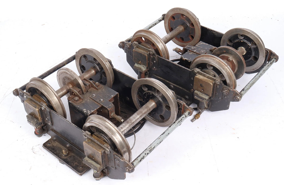5 inch gauge braked bogies
