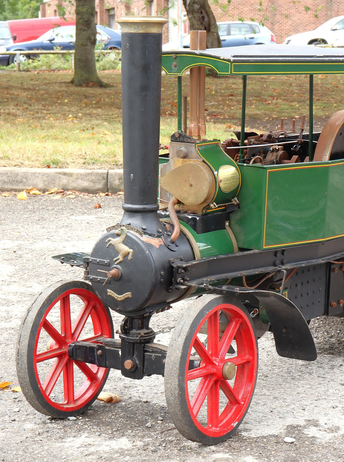 3 inch scale Aveling & Porter steam wagon