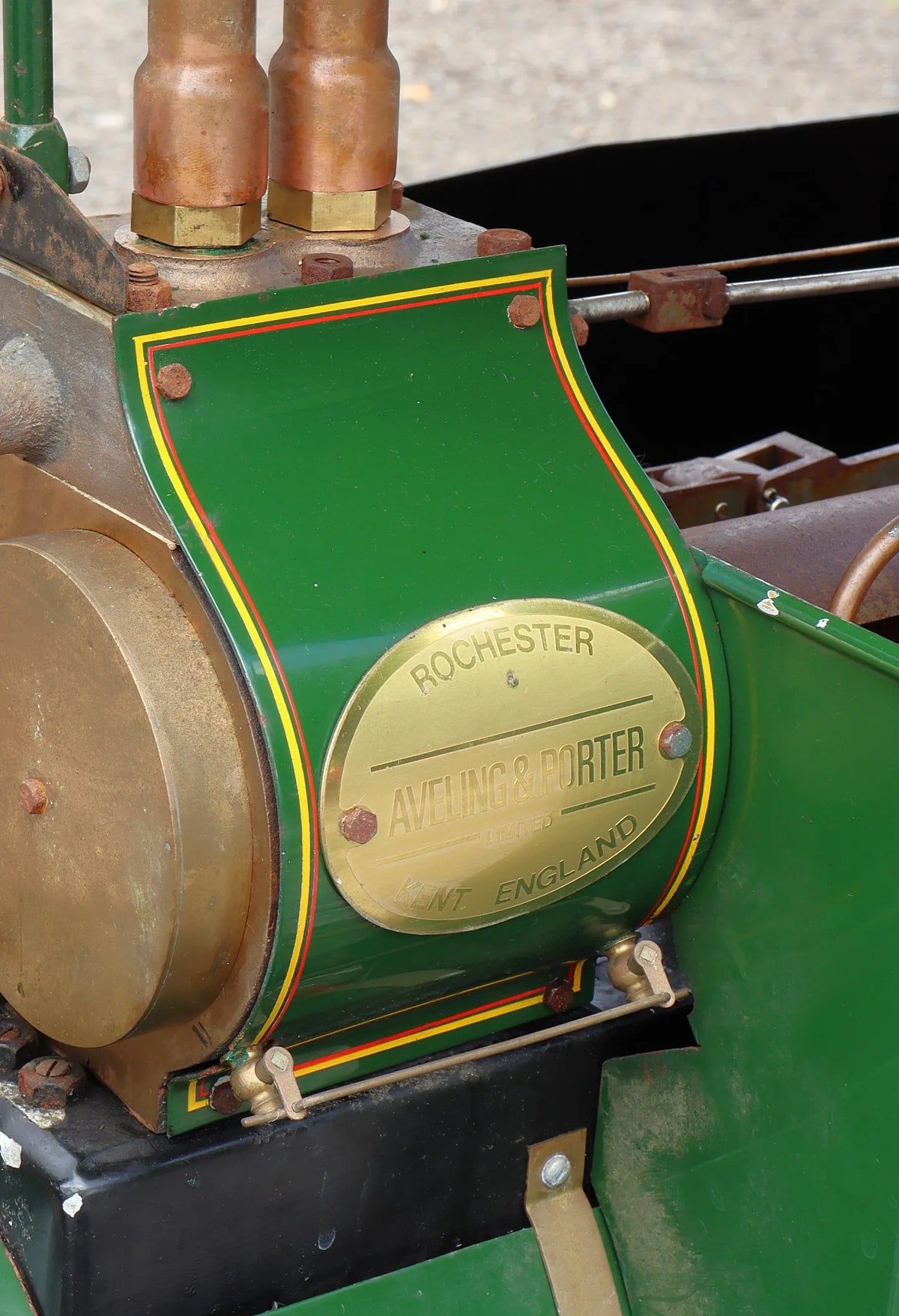 3 inch scale Aveling & Porter steam wagon