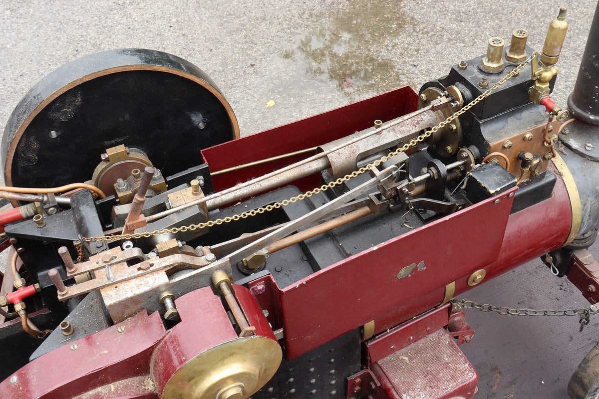 3 inch scale Aveling & Porter steam tractor