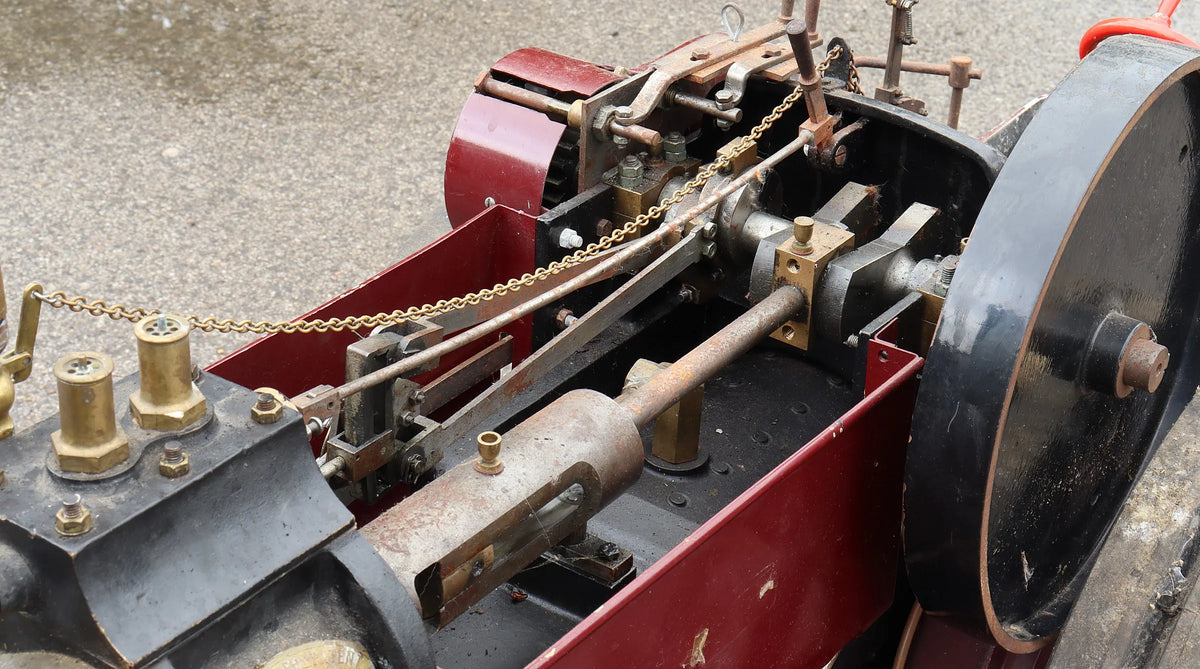 3 inch scale Aveling & Porter steam tractor