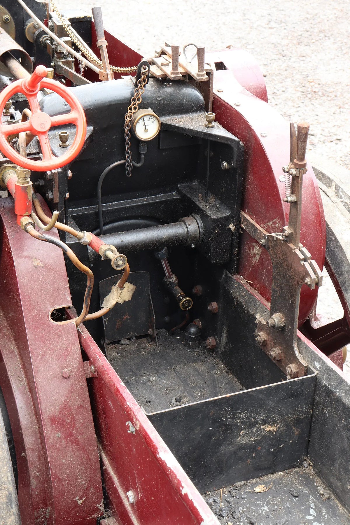 3 inch scale Aveling & Porter steam tractor