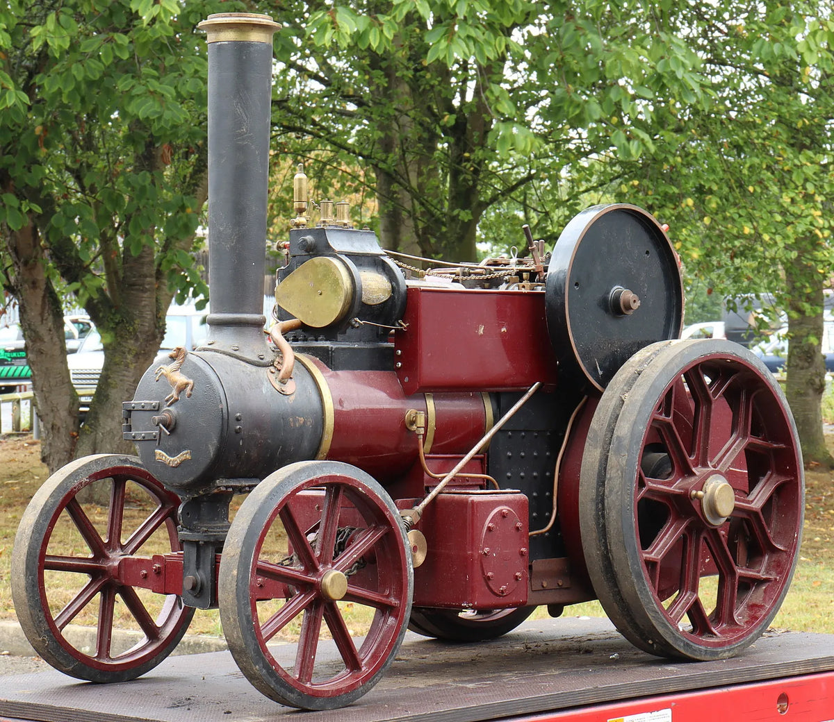 3 inch scale Aveling & Porter steam tractor