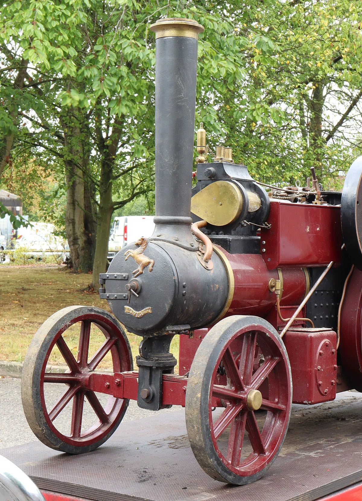 3 inch scale Aveling & Porter steam tractor