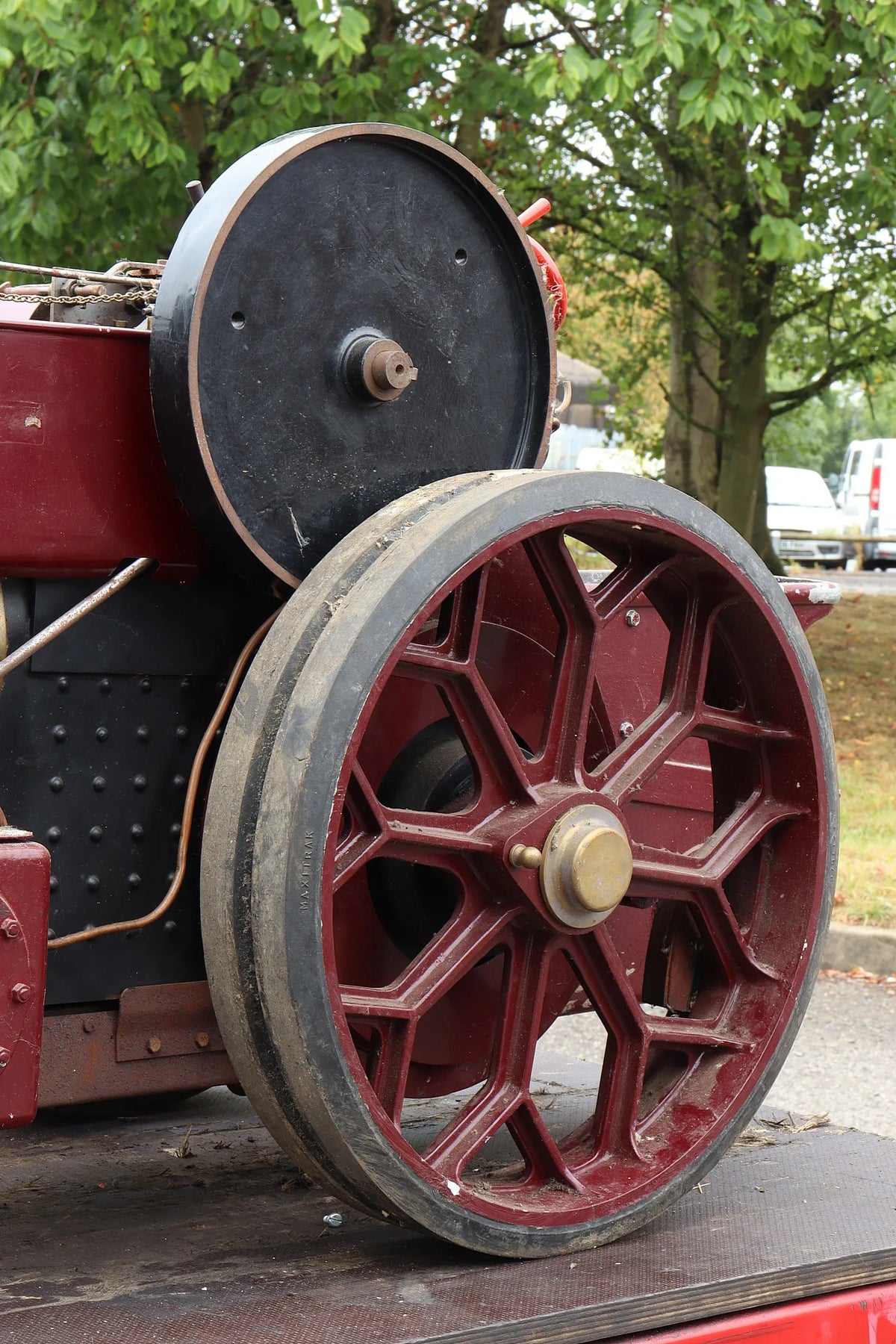 3 inch scale Aveling & Porter steam tractor