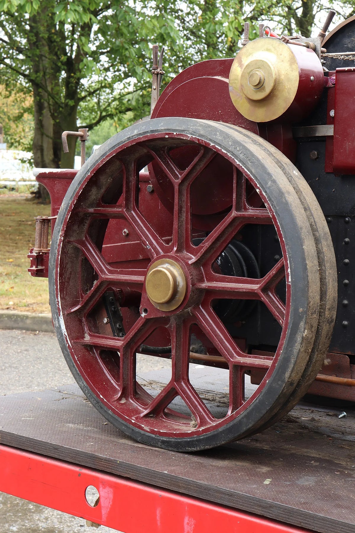 3 inch scale Aveling & Porter steam tractor