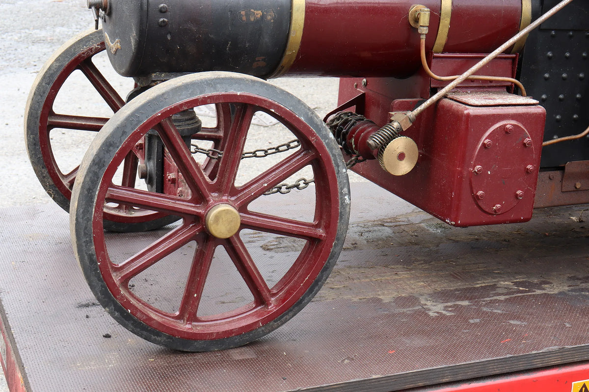 3 inch scale Aveling & Porter steam tractor